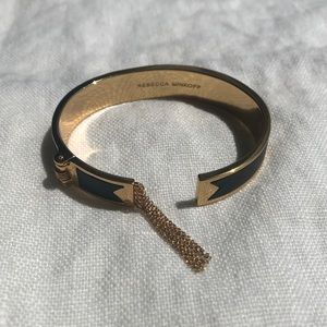 ••BRAND NEW•• Rebecca Minkoff Black Leather Cuff
